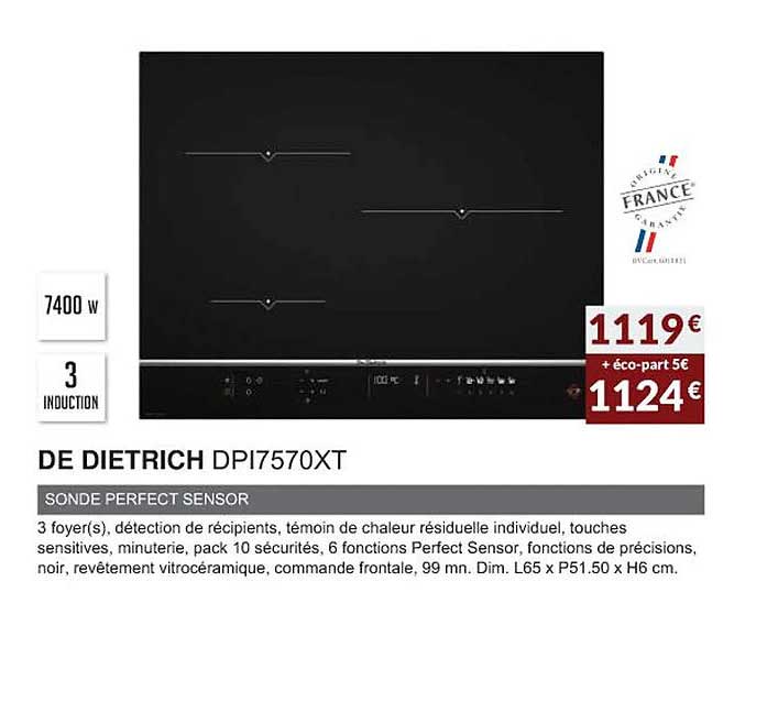 de dietrich dpi7570xt sonde perfect sensor