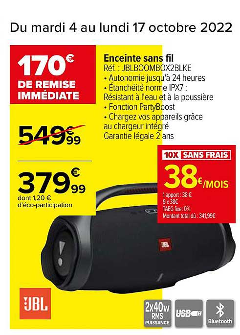 Enceinte Sans Fil Jbl