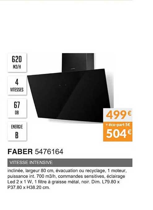 faber 5476164 vitesse intensive