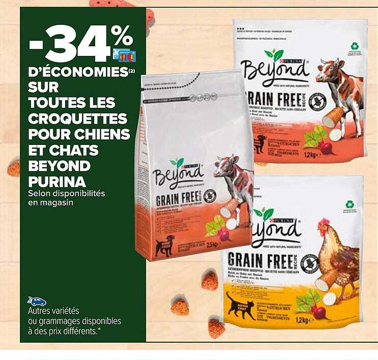 les croquettes pour chiens et chats beyond purina