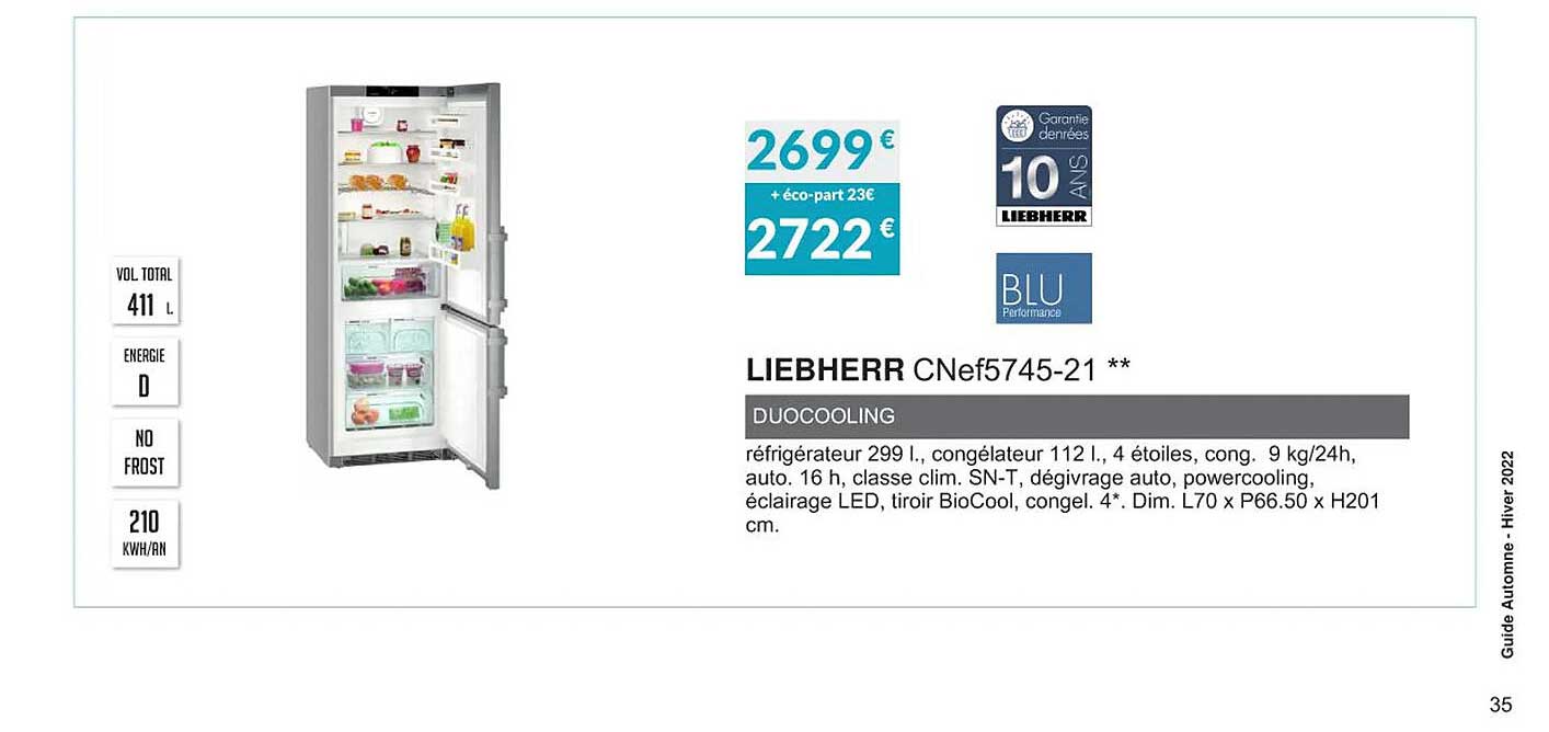liebherr cnef5745-21 duocooling