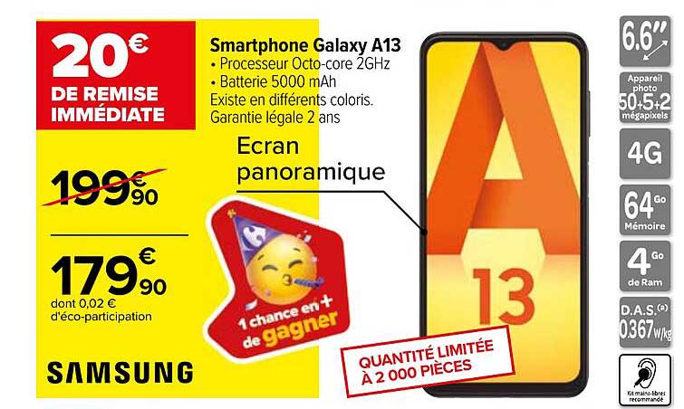 smartphone galaxy a13 samsung