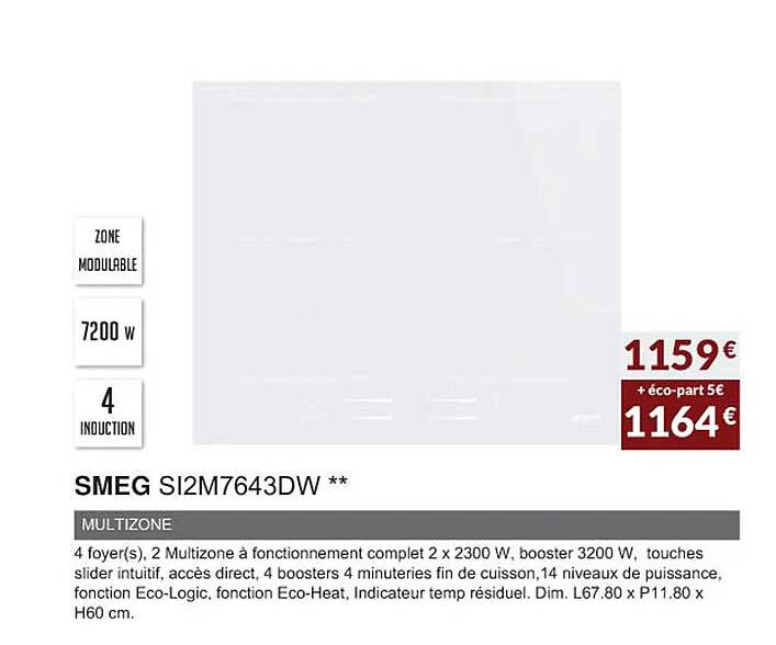 smeg si2m7643dw multizone