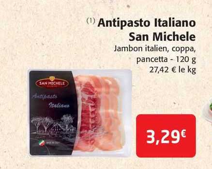 antipasto italiano san michele