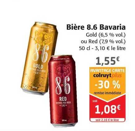 bière 8.6 bavaria