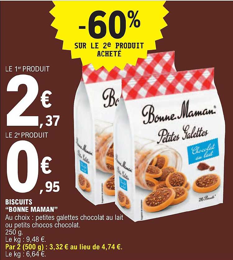 Biscuits "bonne Maman"