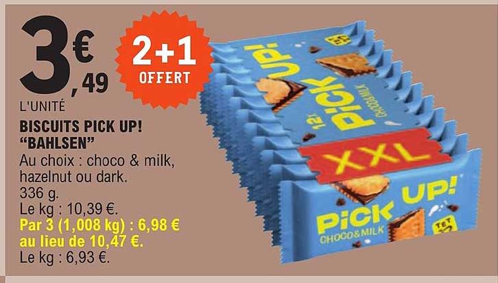 biscuits pick up ! "bahlsen"