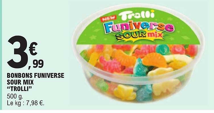 bonbons funiverse sour mix "trolli"