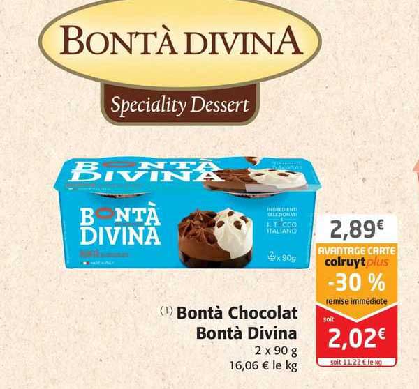 bontà chocolat bontà divina