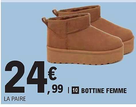 bottine femme