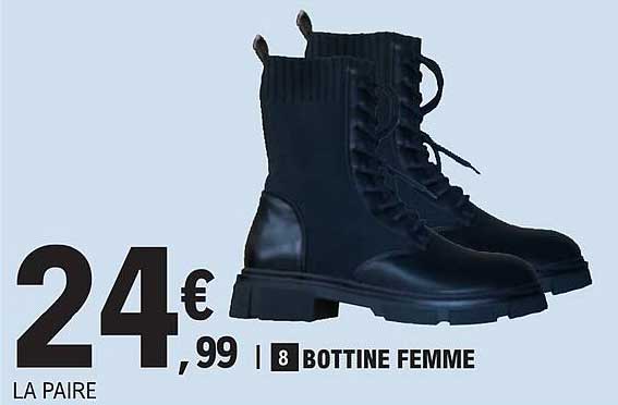 Bottine Femme