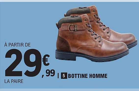 Bottine Homme
