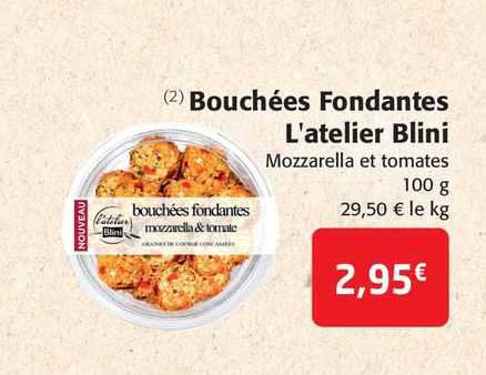 bouchées fondantes l'atelier blini