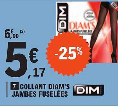 collant diam's jambes fuselées dim paris