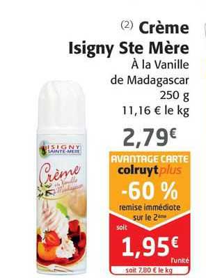 crème isigny ste mère