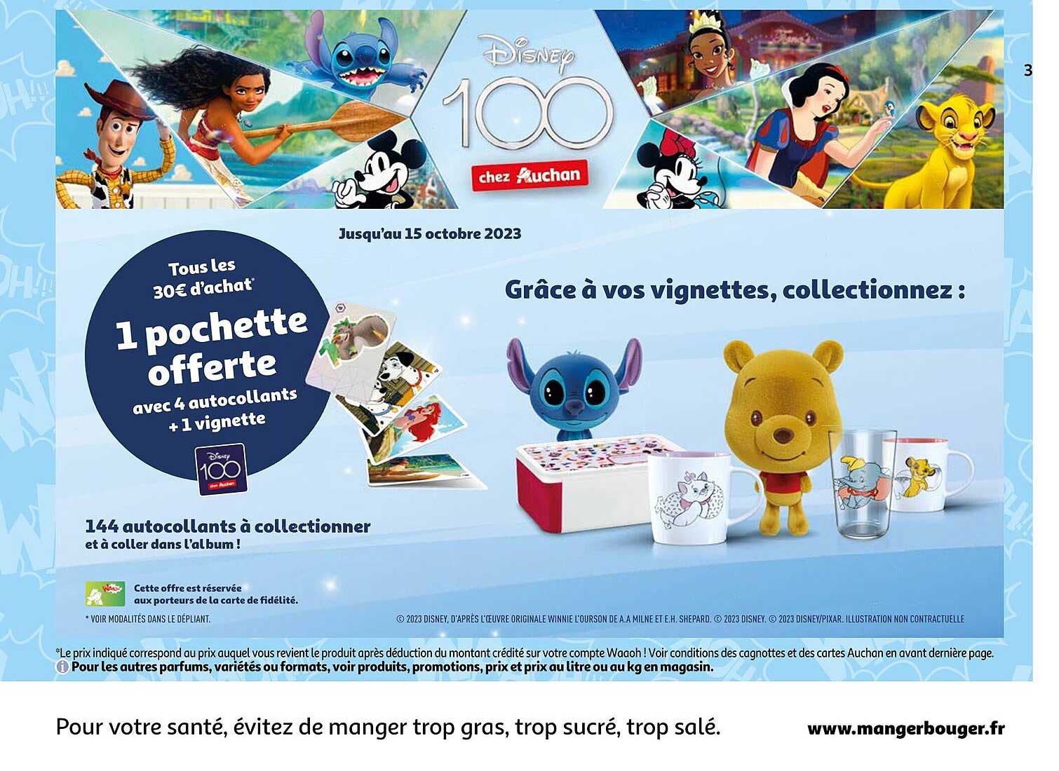 disney 100 chez auchan
