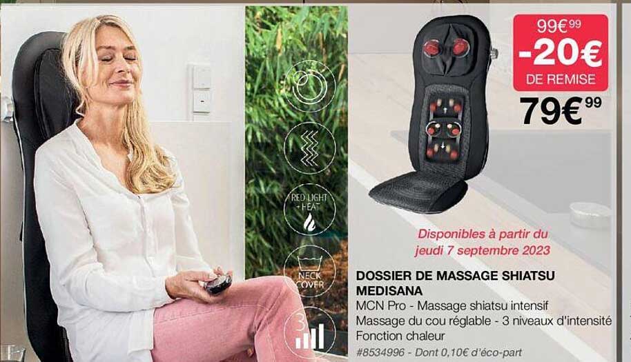 dossier de massage shiatsu medisana