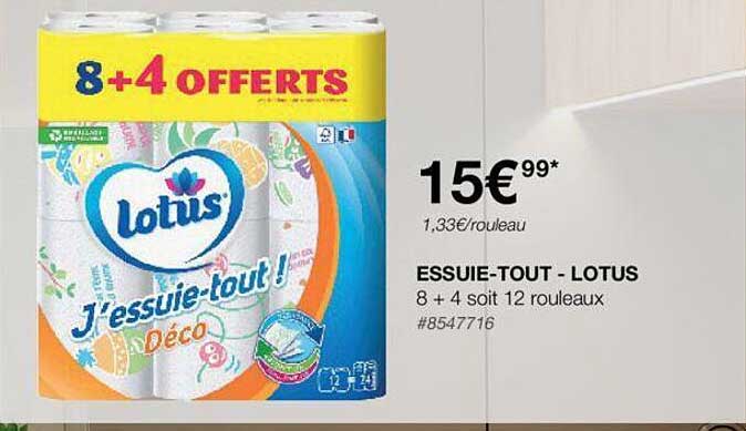 essuie-tout - lotus