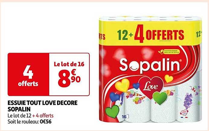 essuie tout love décore sopalin