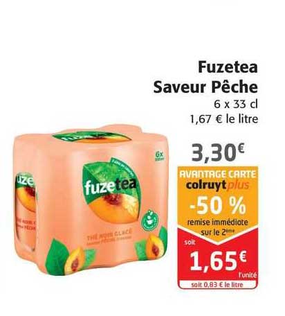 Fuzetea Saveur Pêche