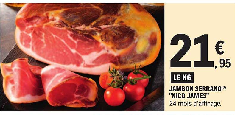 jambon serrano "nico james"