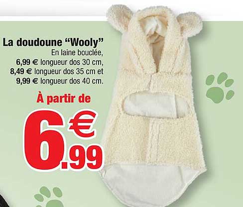 la doudoune "wooly"