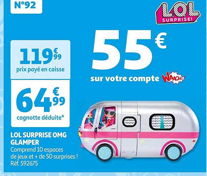 lol surprise omg glamper