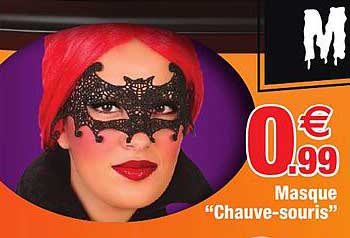 masque "chauve-souris"