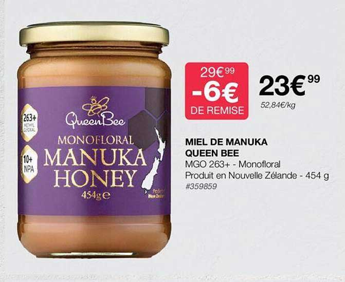 miel de manuka queen bee