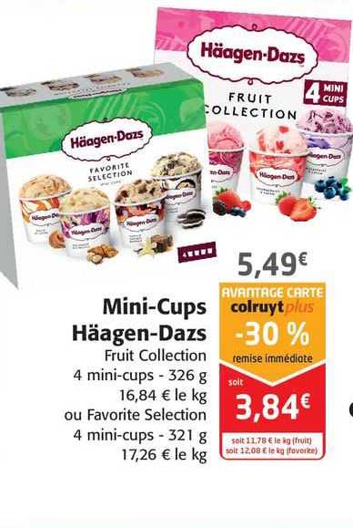 mini-cups häagen-dazs