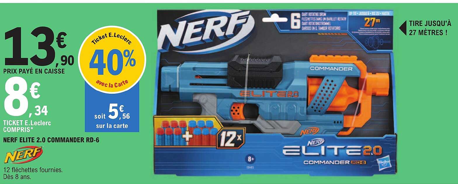 nerf elite 2.0 commander rd-6