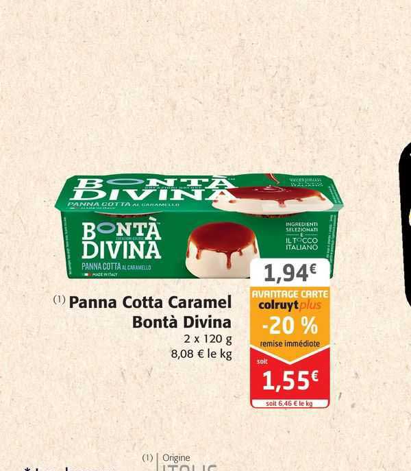 panna cotta caramel bontà divina