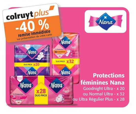 protections féminines nana