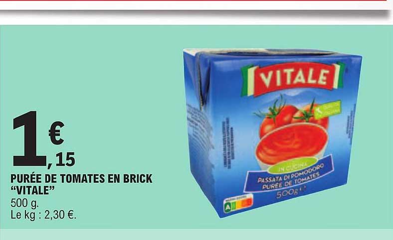 purée de tomates en brick "vitale"