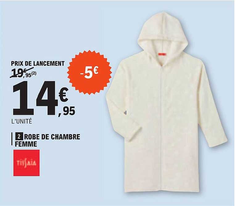 Robe De Chambre Femme Tissaia