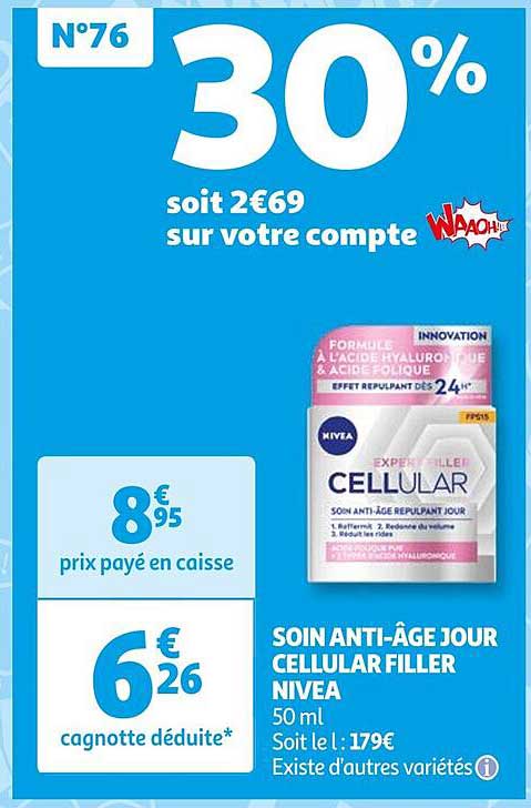 Soin Anti-âge Jour Cellular Filler Nivea