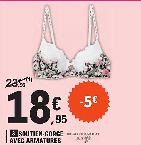 soutien-gorge avec armatures brigitte bardot