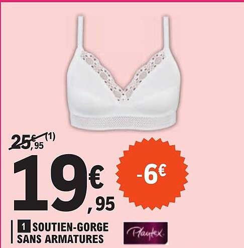 soutien-gorge sans armatures playtex
