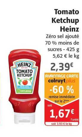 tomato ketchup heinz