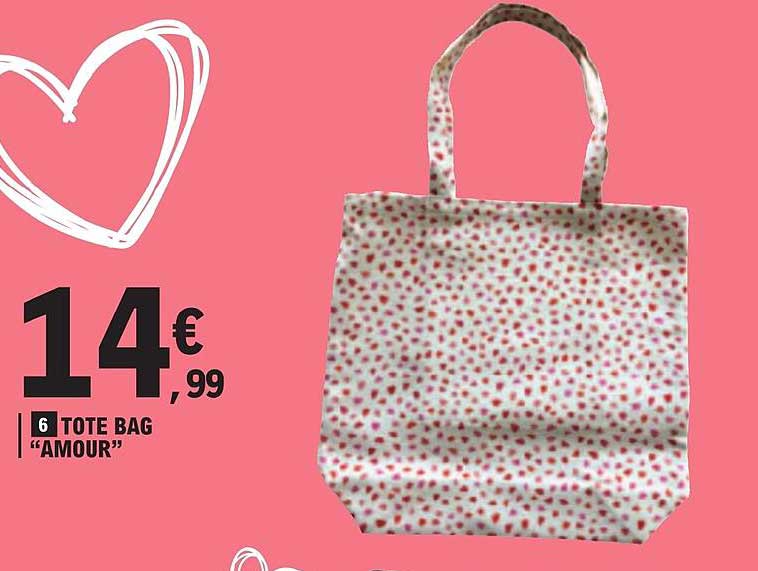 tote bag "amour"