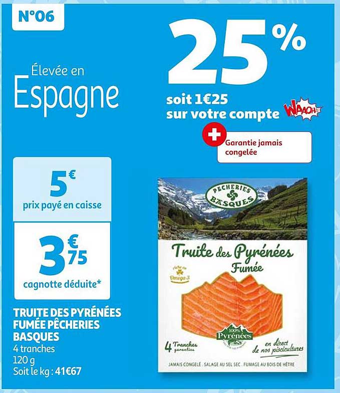 truite des pyrénées fumée pêcheries basques