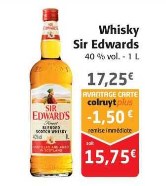 Whisky Sir Edwards