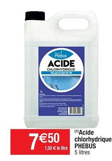 acide chlorhydrique phebus