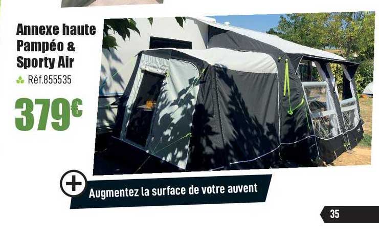 annexe haute pampéo & sporty air