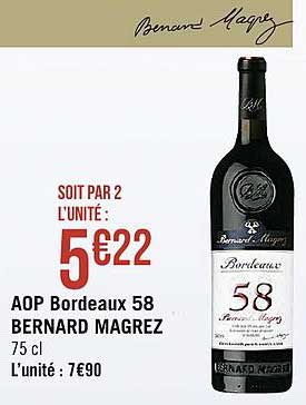 aop bordeaux 58 bernard magrez