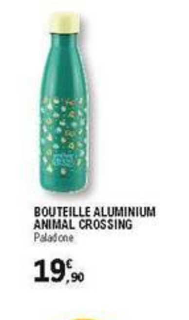bouteille aluminium animal crossing
