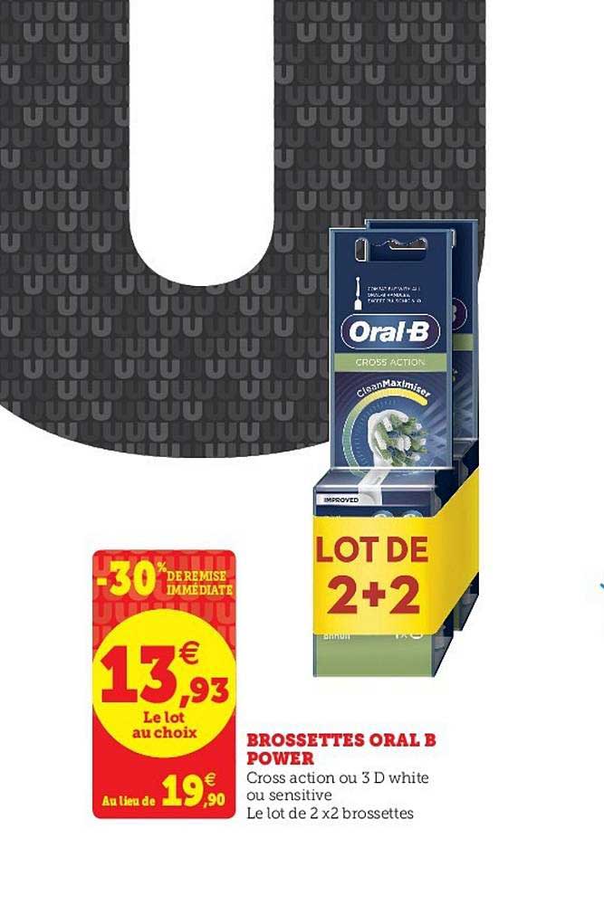 brossettes oral-b power