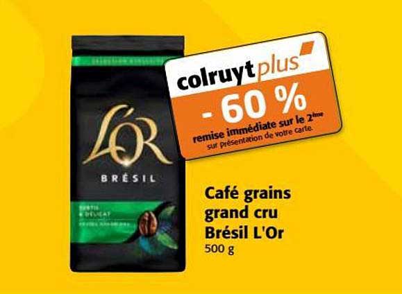 Café Grains Grand Cru Brésil L'or