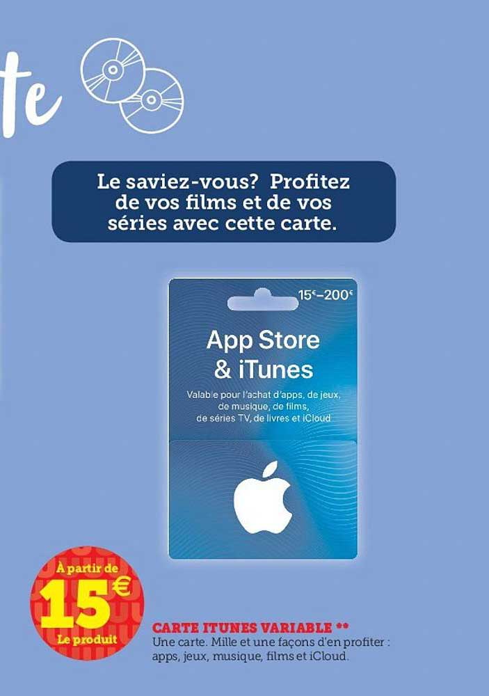 carte itunes variable