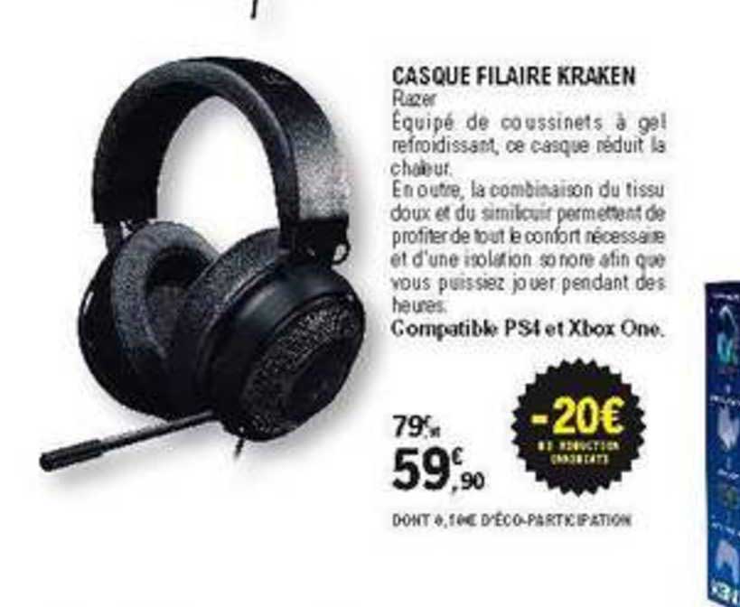 casque filaire kraken